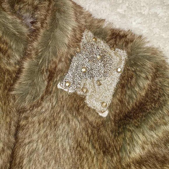 Free People Cropped Fur Jacket - Picture 5 of 6